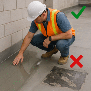 5 Lỗi kỹ thuật khi thi công chống thấm